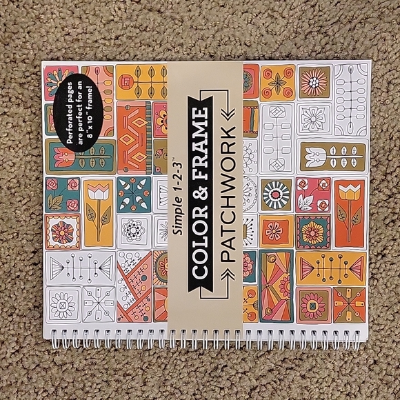 NEW Adult Coloring/Sticker Set - Picture 11 of 15